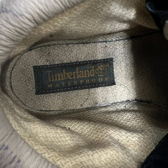 Timberland Nellie Waterproof Suede Leather Low Top women's ankle snow boots Sz 6 - Picture 11 of 13